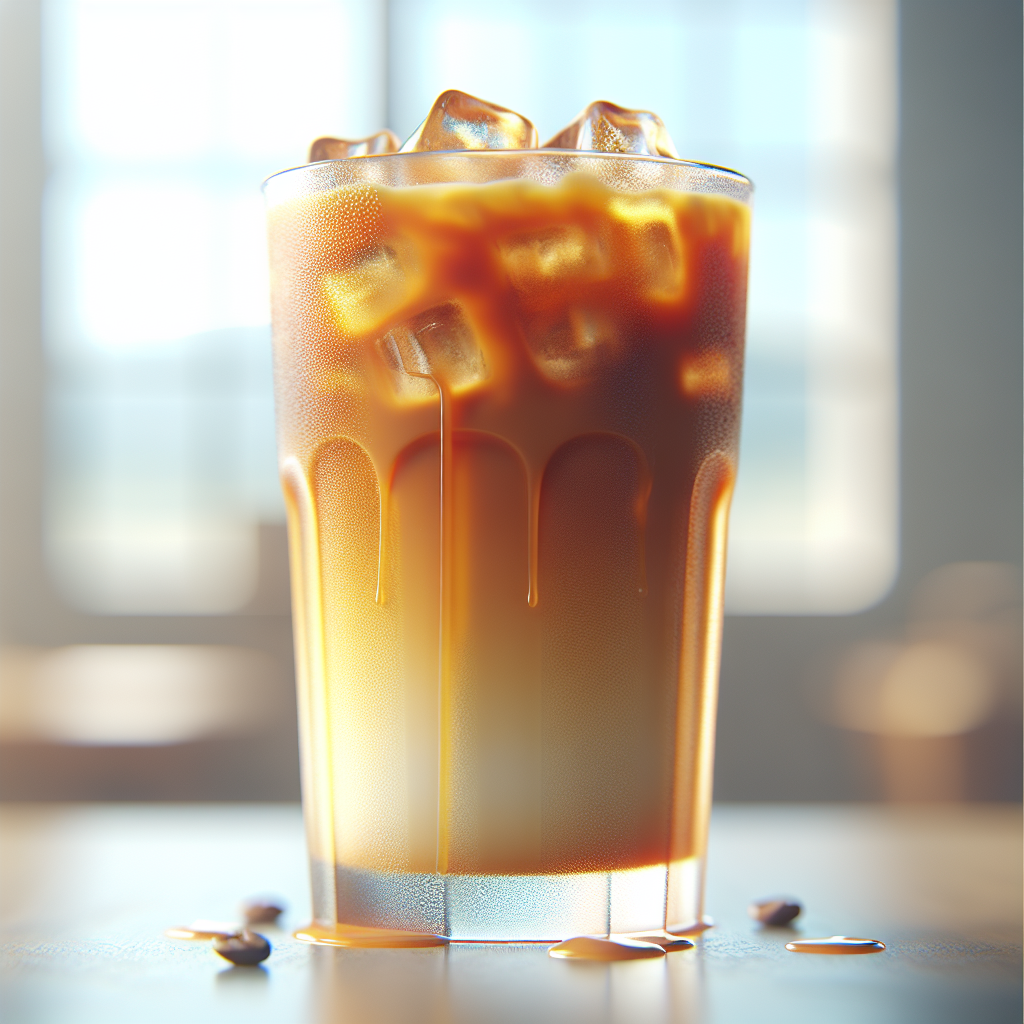 Delicious Caramel Iced Coffee Recipe