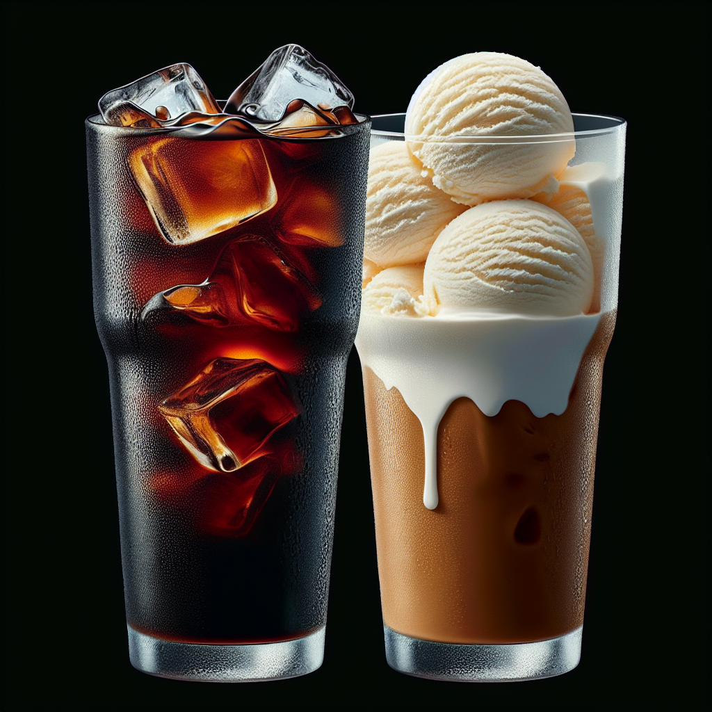 How Many Calories in an Iced Coffee with Ice Cream?