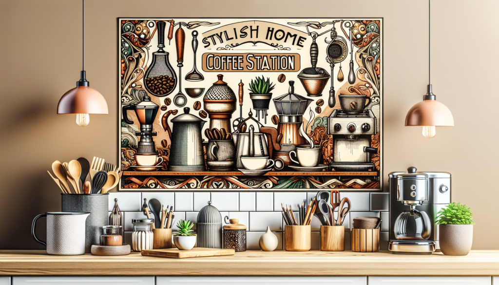 10 Creative Coffee Bar Ideas for Your Kitchen Counter