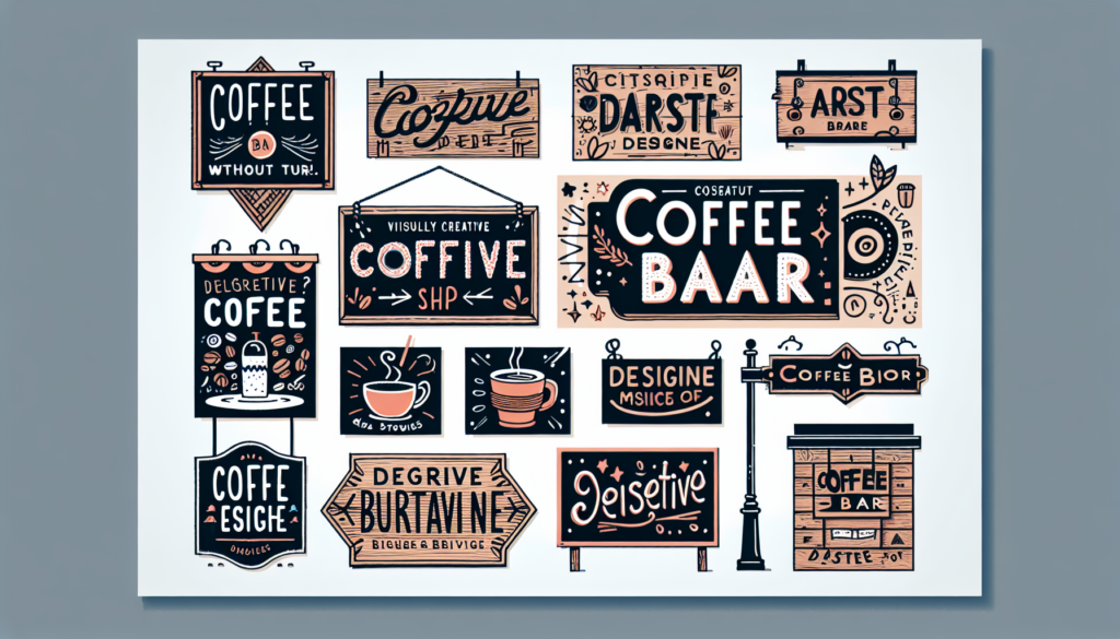 10 Creative Coffee Bar Signs