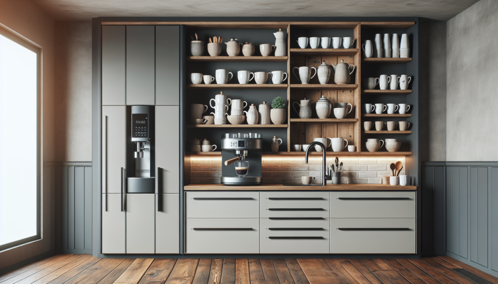 10 Stylish Ideas for a Built-In Coffee Bar in Your Kitchen