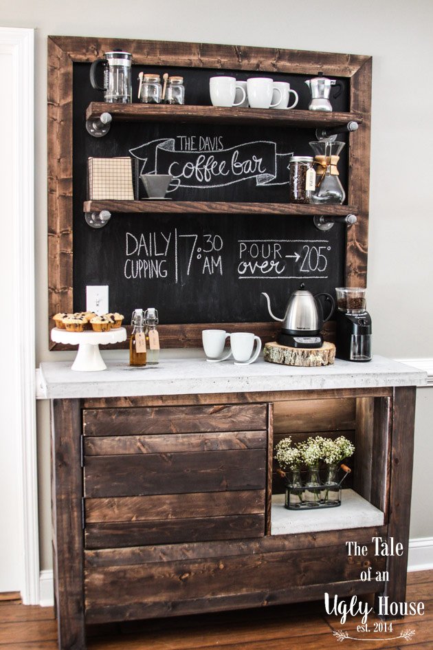 The Perfect Coffee Station Hutch for Your Home