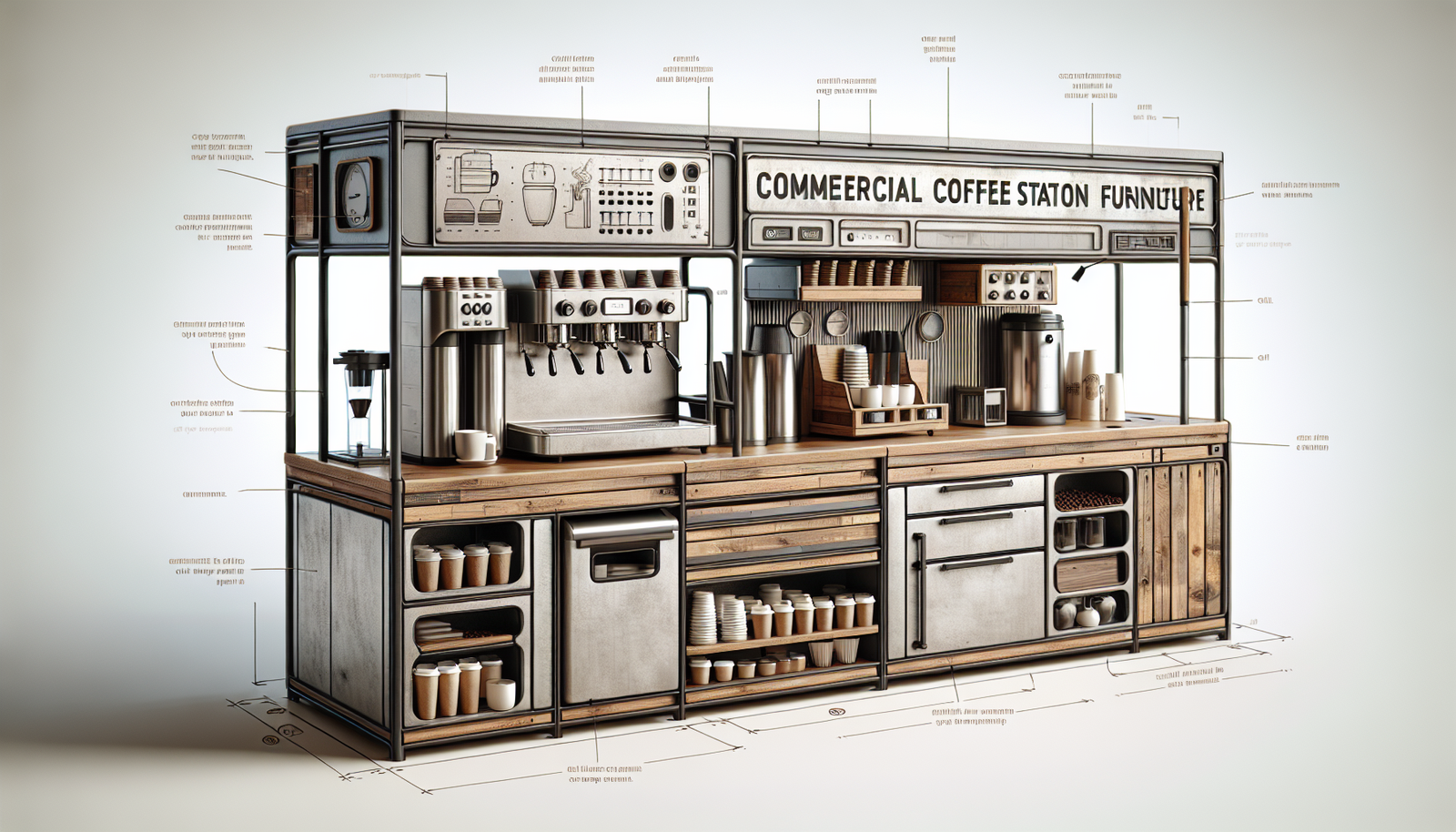 The Ultimate Guide to Commercial Coffee Station Furniture