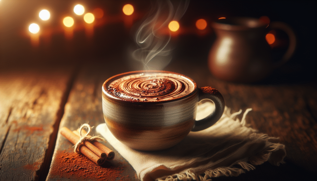 Cozy Cafe Recipes Featuring a mocha drink