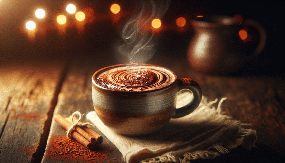 Cozy Cafe Recipes Featuring a mocha drink
