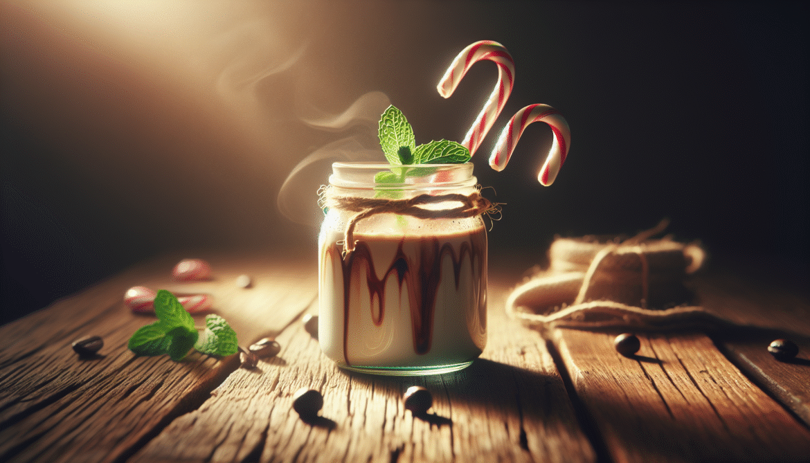 Homemade Peppermint Mocha Coffee Creamer for Cozy Mornings