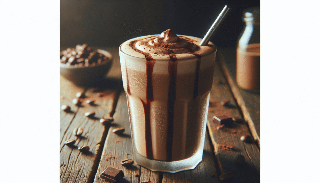 Quick guide how to make a mocha frappe