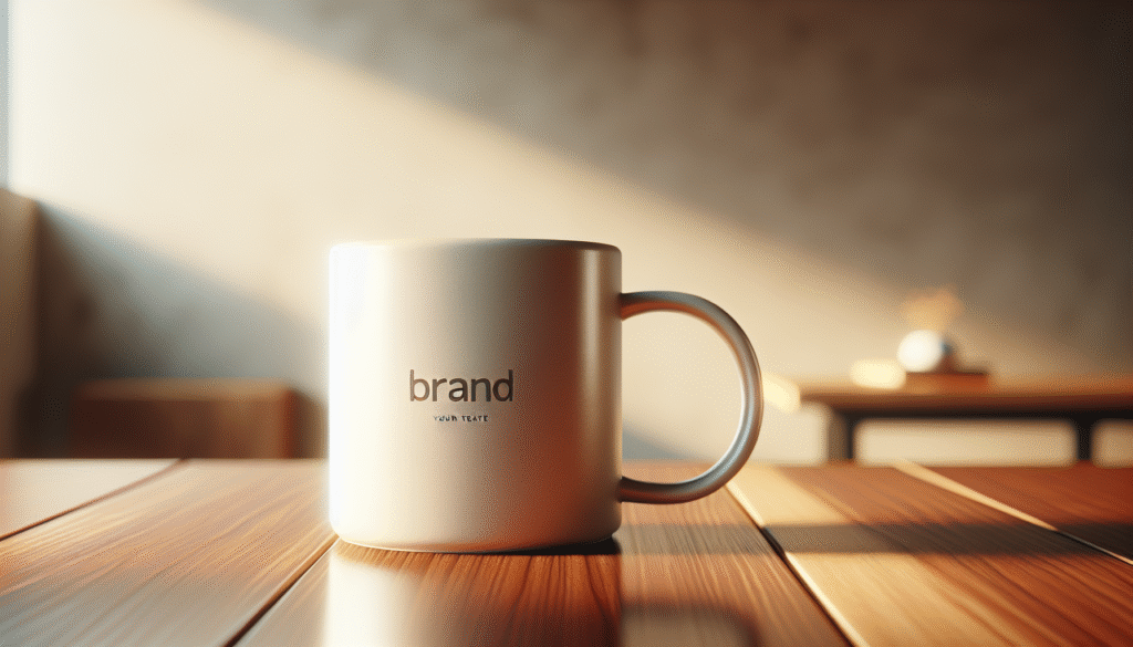 Custom printed coffee mugs for personal and brand expression