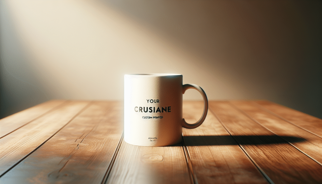Custom printed coffee mugs for personal and brand expression